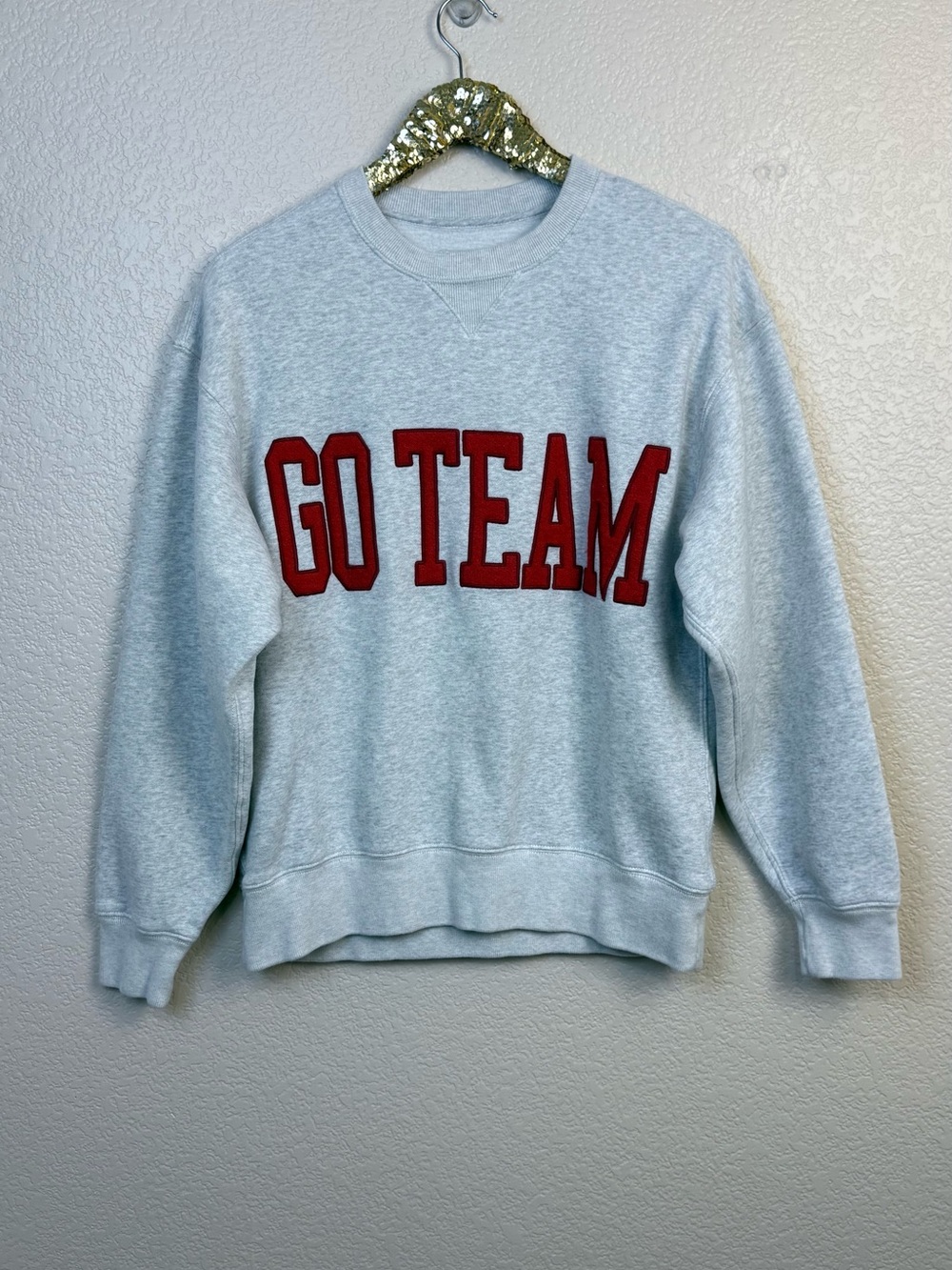 Abercrombie & Fitch • Go Team Sunday Crew Sweatshirt